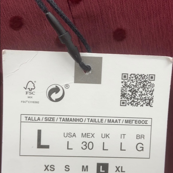 Zara dotted mesh belted mini dress - Picture 14 of 16